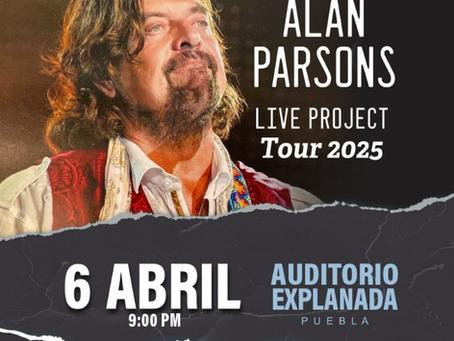 ALAN PARSONS REGRESA A MÉXICO CON TRES CONCIERTOS IMPERDIBLES EN 2025