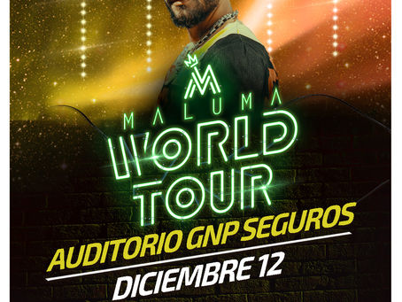 Maluma y su Word Tour visitarán Puebla