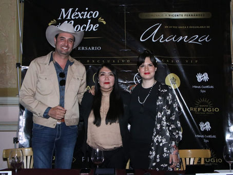 "Acceso VIP México" presenta en Puebla: Homenaje a Vicente Fernández en voz de Aranza.