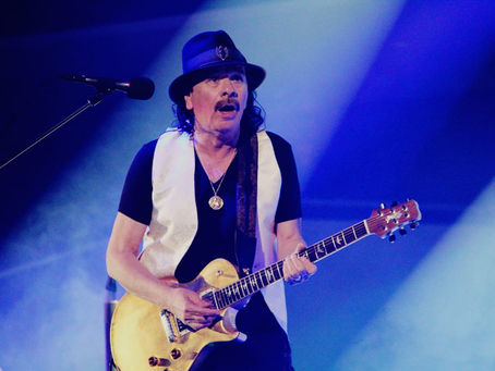 Una noche llena de rock al lado de "Carlos Santana"
