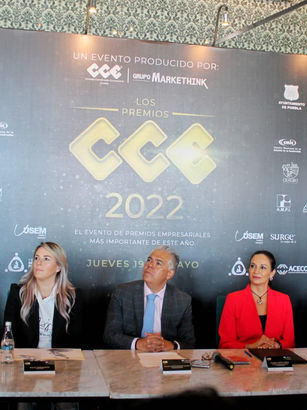 Puebla será sede de “Los Premios CCE” éste 2022, un gran evento empresarial con causa.