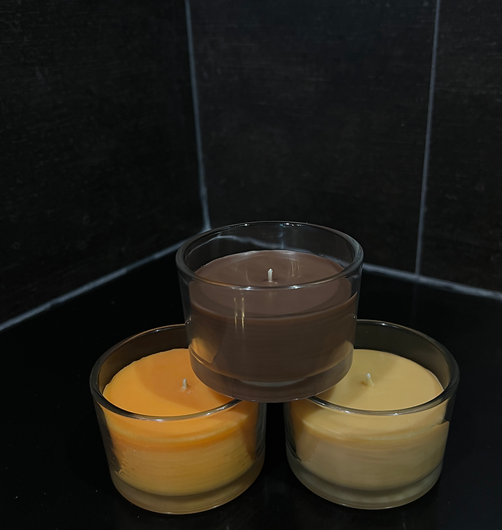 Zandramah Candles — hand-poured poetic candles from the Fyah & Fragrance Collection.