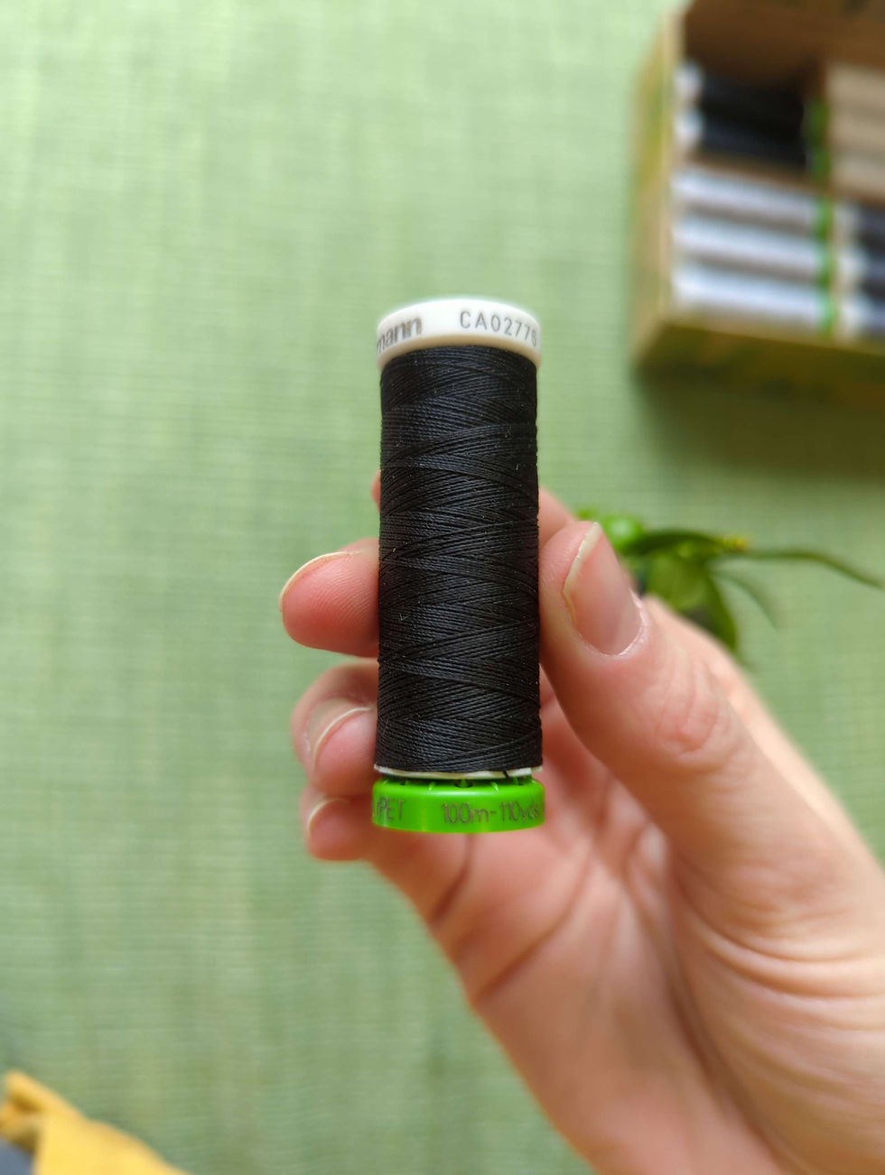 Gutermann rPET Thread Black