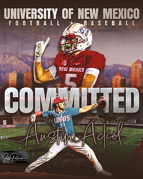 Football Commitment Edit Committed Graphic by Jeff Palicki Photography and Sports Graphic