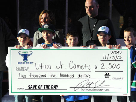Save of the Day Foundation Helping Local Hockey Grassroots