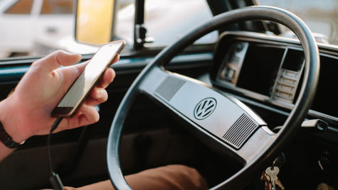 Drivers beware! Using your mobile whilst driving...