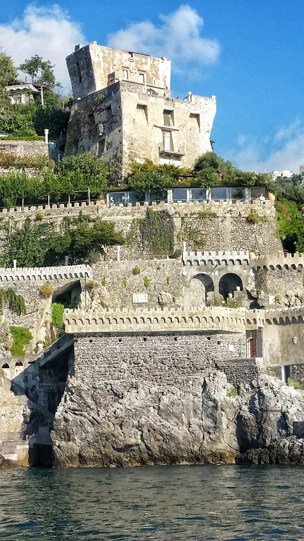 norman fortress amalfi coast