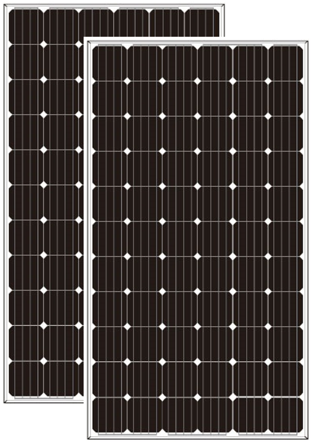 2 x 100W Monocrystalline Solar Panel