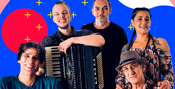 Nesta sexta-feira tem live com a banda Raiz do Sana!