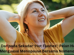 Lebih Daripada Sekadar ‘Hot Flashes’: Pelan Holistik Menguasai Menopause Bersama Nomeno