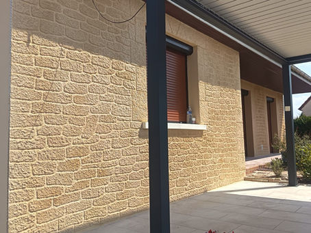 Façade imitation pierre : apportez le charme de la pierre naturelle à votre maison