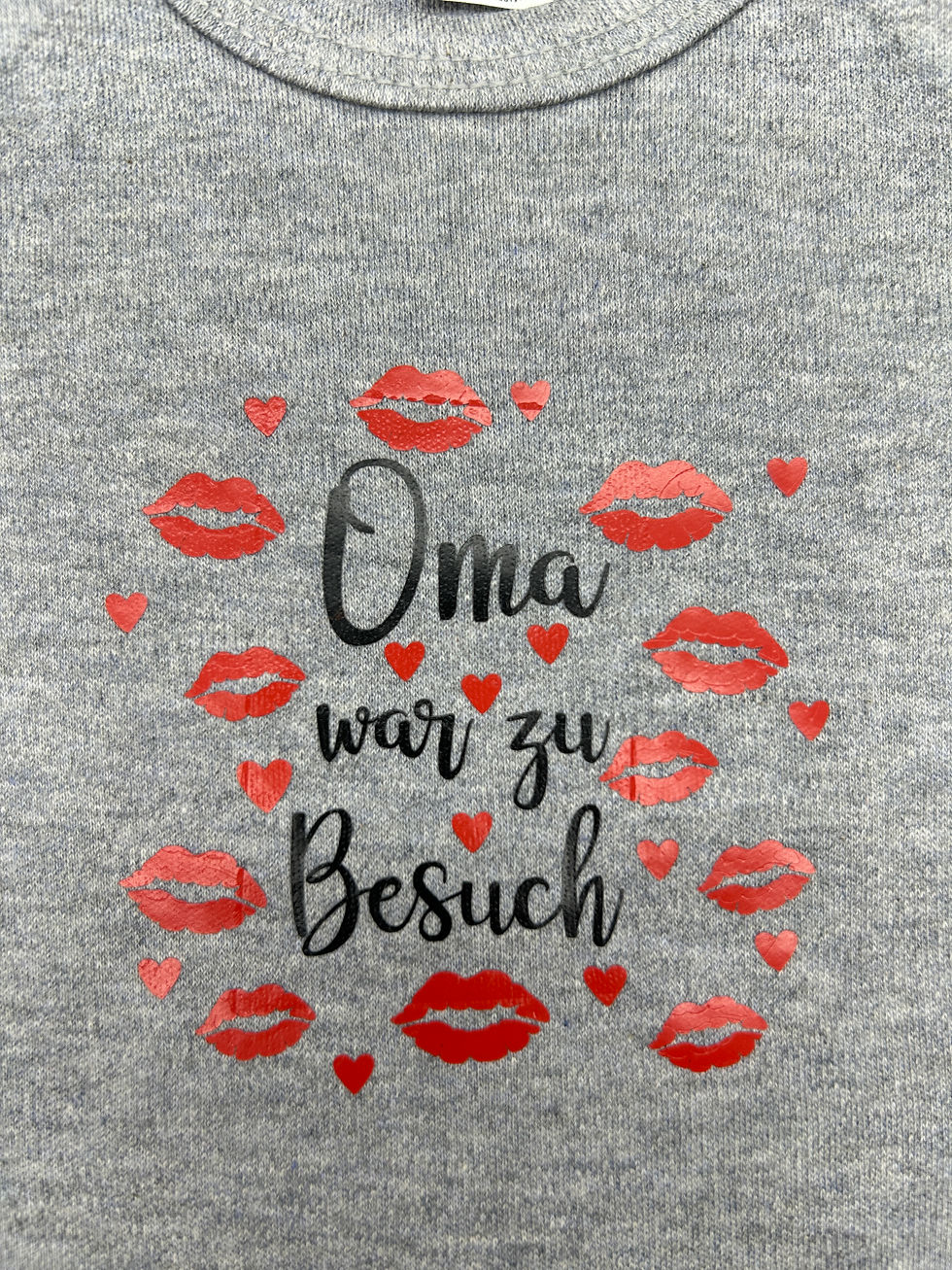 Miniaturbild: Babybody "Oma war zu Besuch"