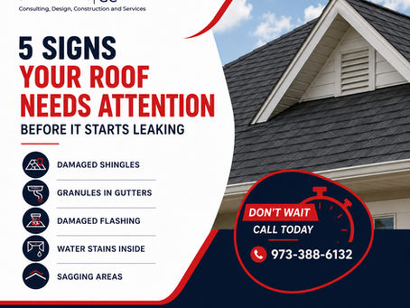 5 Signs Your Roof Needs Attention Before It Starts Leaking