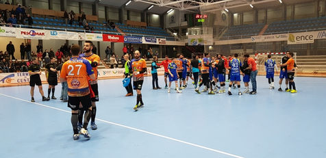 Una pésima primera parte deja al Balonmano Benidorm fuera de la Copa del Rey