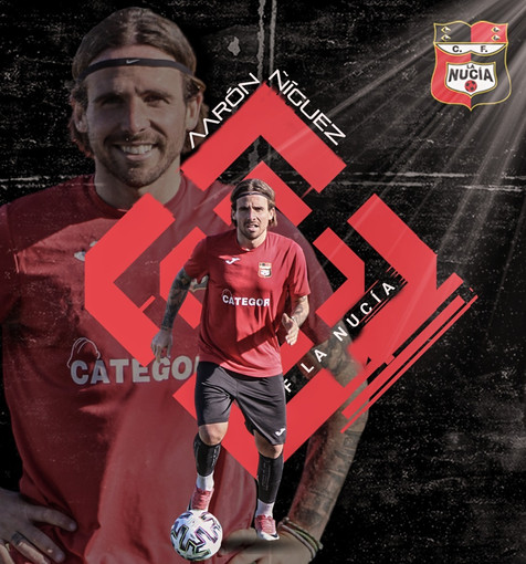 Aarón Ñíguez fichaje estrella del CF La Nucía en este mercado de invierno