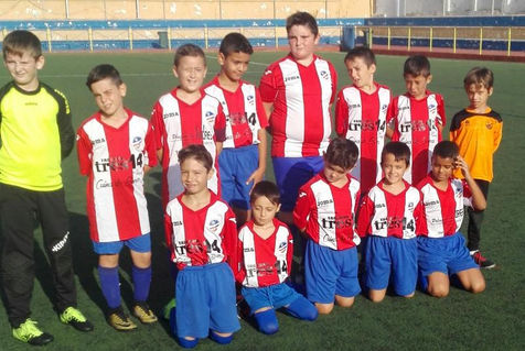 Buen partido del Benjamín del At. Jonense a pesar de la derrota en Denia