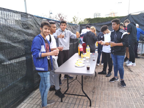 El Cadete del CF Foietes celebra una barbacoa