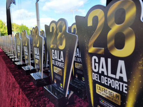 L’Alfàs del Pi premia a los deportistas locales y los clubes en su vigésimo octava Gala del Deporte