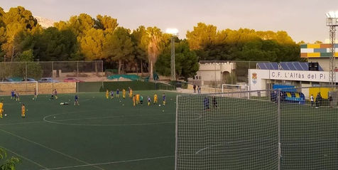 Inmerecido empate del Alfaz del Pí ante el Mediterraneo