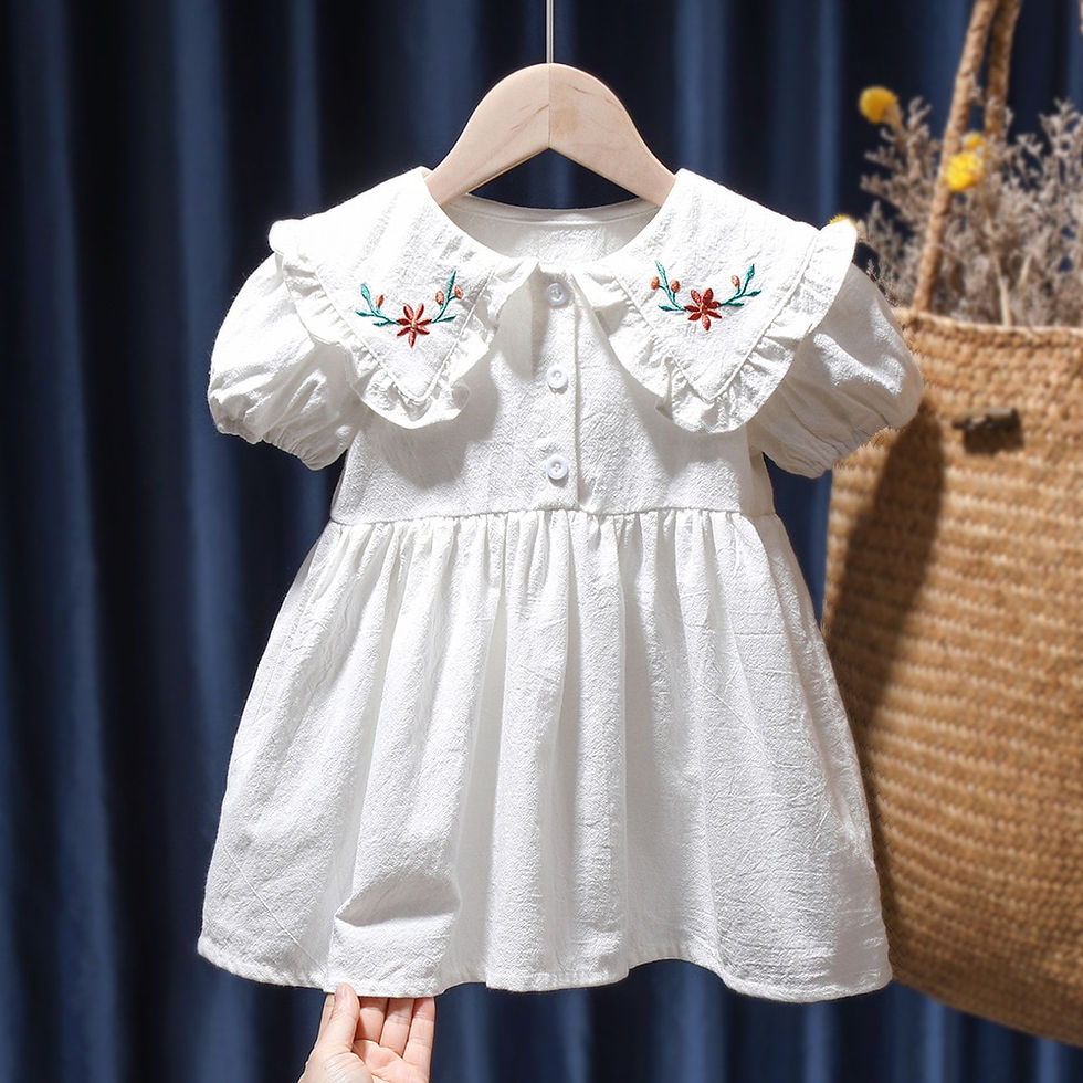 Bebê meninas vestido casual xadrez roupas verão 2022 novo coreano linho