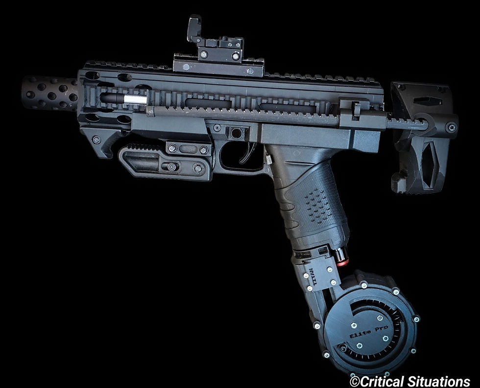 Thumbnail: Elite pro drum mags for the Firststrike FSC & XP paintball pistols