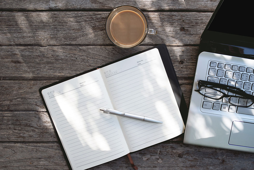 Workspace With Laptop