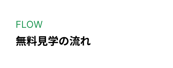 見学の流れボタン