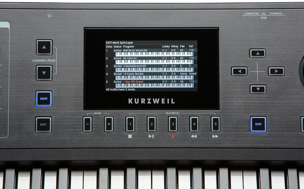 Thumbnail: Kurzweil  PC4 SE: Performance Controller