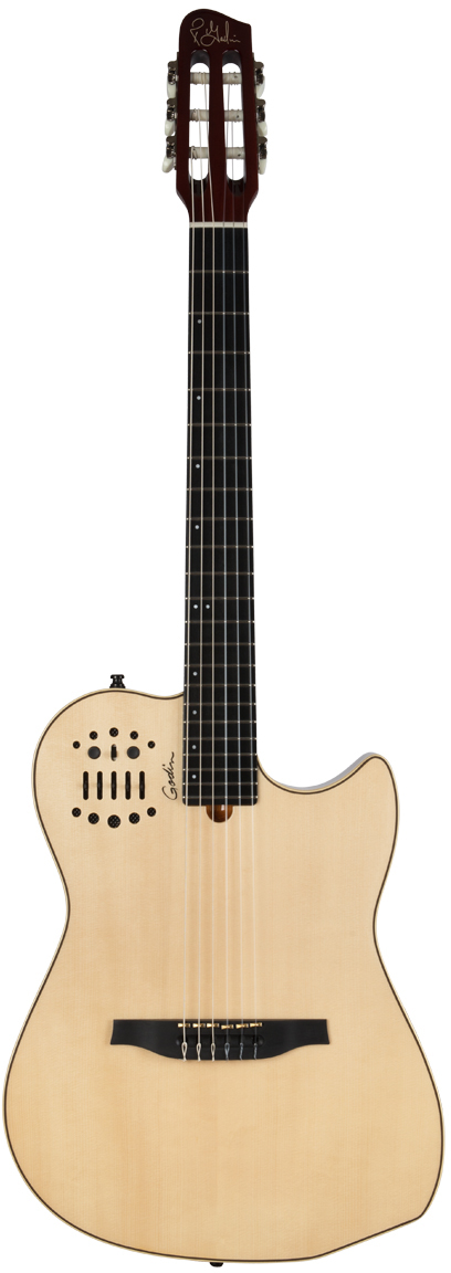Godin Godin Rialto JR Satina Gray HG Q-Discrete | MassMusik