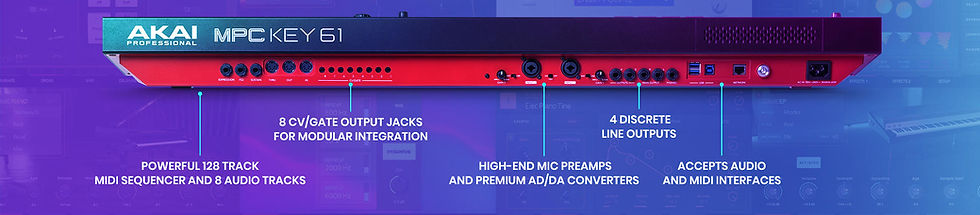Thumbnail: AKAI  MPC Key 61 : Standalone Sampler and Sequencer