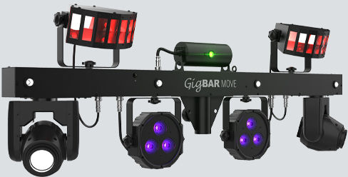 Thumbnail: Chauvet GigBAR Move: 5-in-1 lighting system