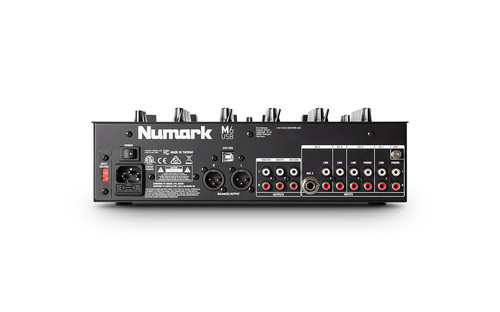 Numark M6USB: 4-Channel DJ Mixer with USB Interface | Mass Musik
