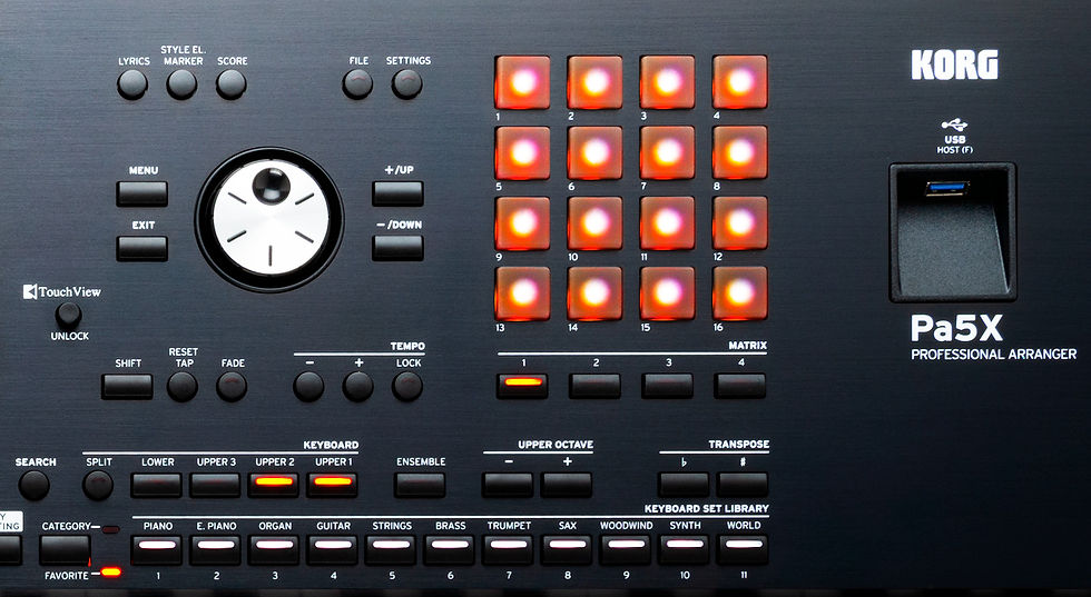 Thumbnail: Korg Pa5X 76: 76-Key Pa5X Professional Arranger with Color Touch Screen