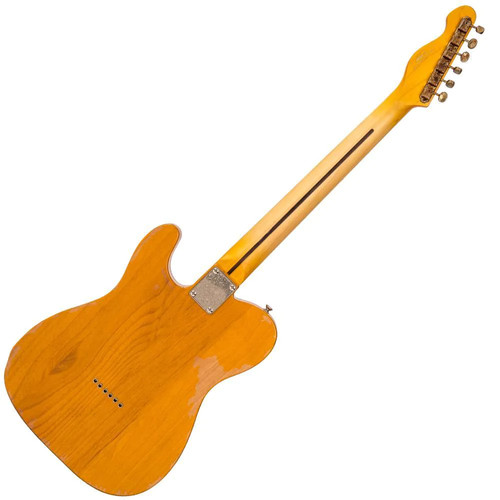 Vintage Guitars V52 ICON Electric Guitar: Distressed Butterscotch