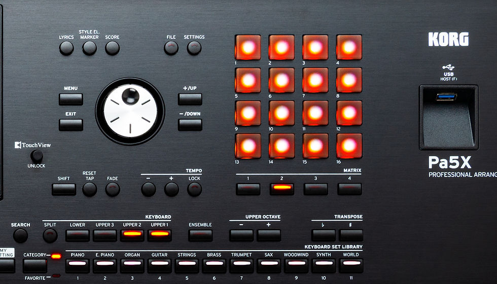 Thumbnail: Korg Pa5X 88: 88-Key Pa5X Professional Arranger with Color Touch Screen