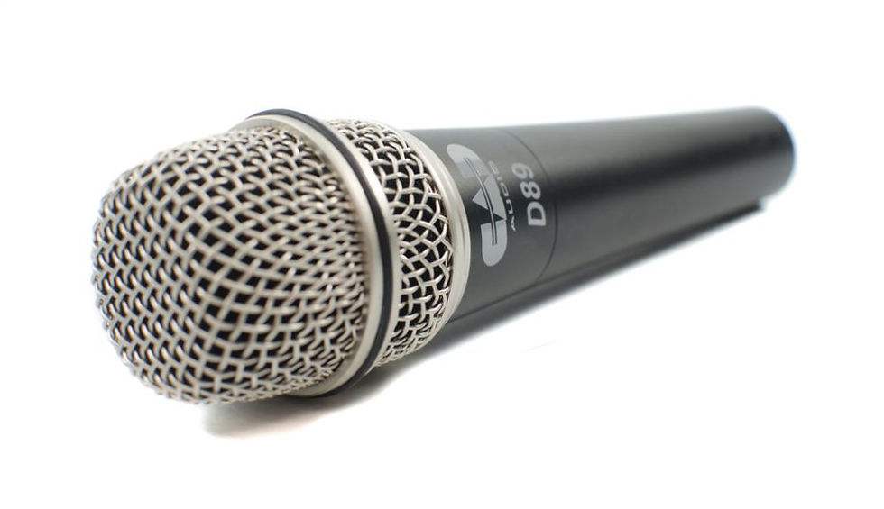 CAD D89: PREMIUM SUPERCARDIOID DYNANIC INSTRUMENT MICROPHONE