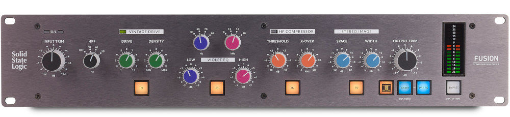 SSL Fusion: stereo outboard processor