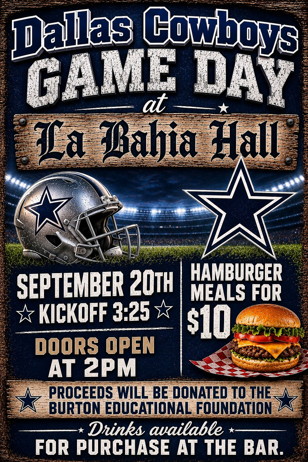 Game Day Cowboys Watch Party