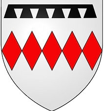 Blason médiéval de la ville de Chauvigny (86).