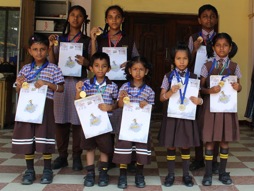 A few achievers! (Olympiad, Indian Talent, Spell-Bee etc..)