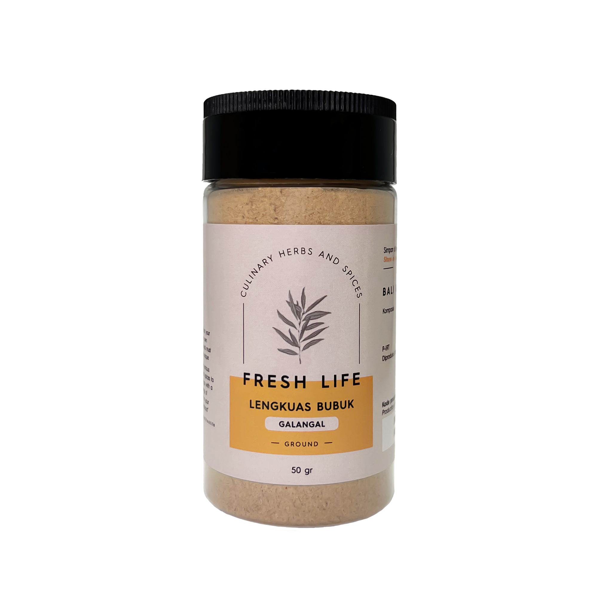 Fresh Life™ Ground Galangal - Lengkuas Bubuk