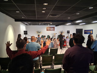 Visiting a part of our Ecuadorian church here in the US!