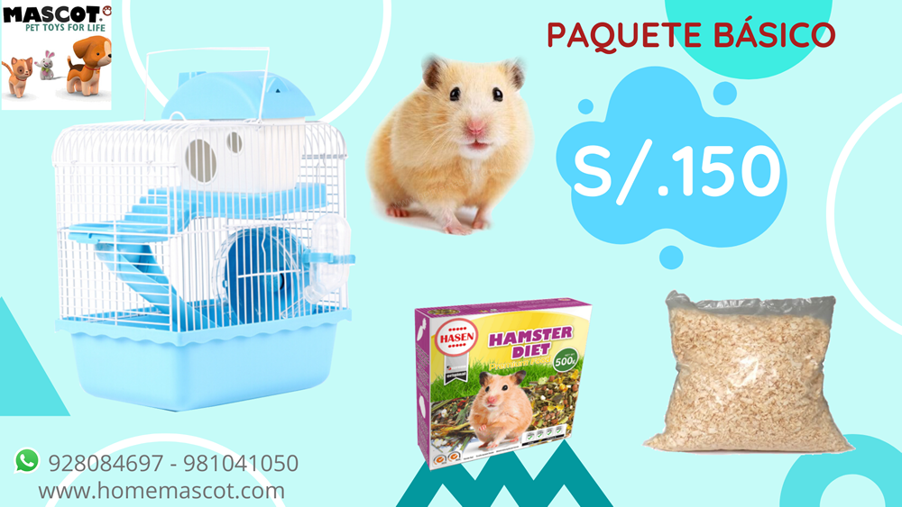 Paquete Básico Hamster