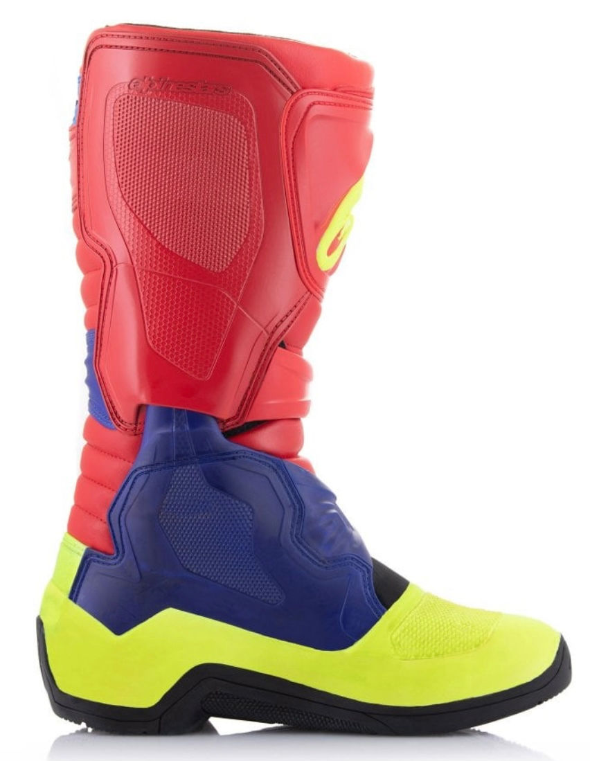 Thumbnail: Alpinestars Tech 3 Bright Red/Dark Blue/Yellow Fluo