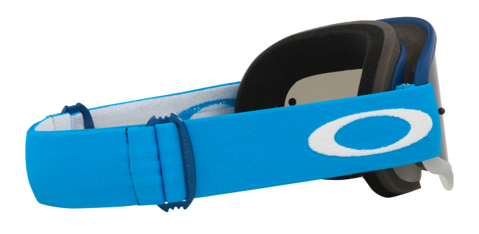 Thumbnail: Oakley O Frame Team Blue MX Goggles Dark Grey Lens.