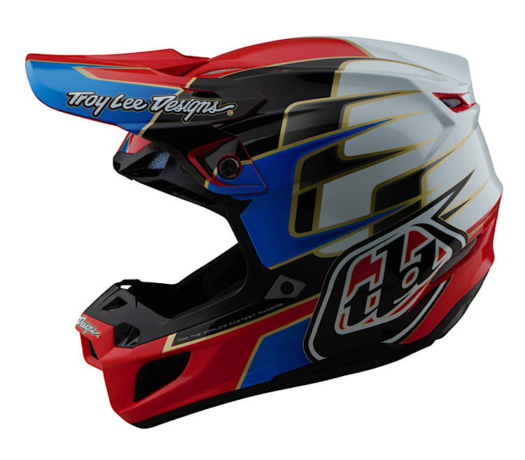 Troy Lee Designs SE5 Composite Helmet Speed Red Small