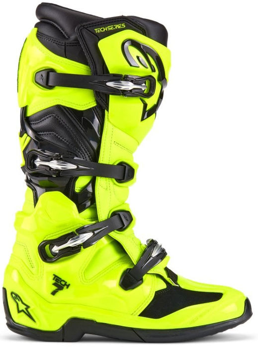 Alpinestars Tech 7 Motocross Boots Yellow Fluo/Black