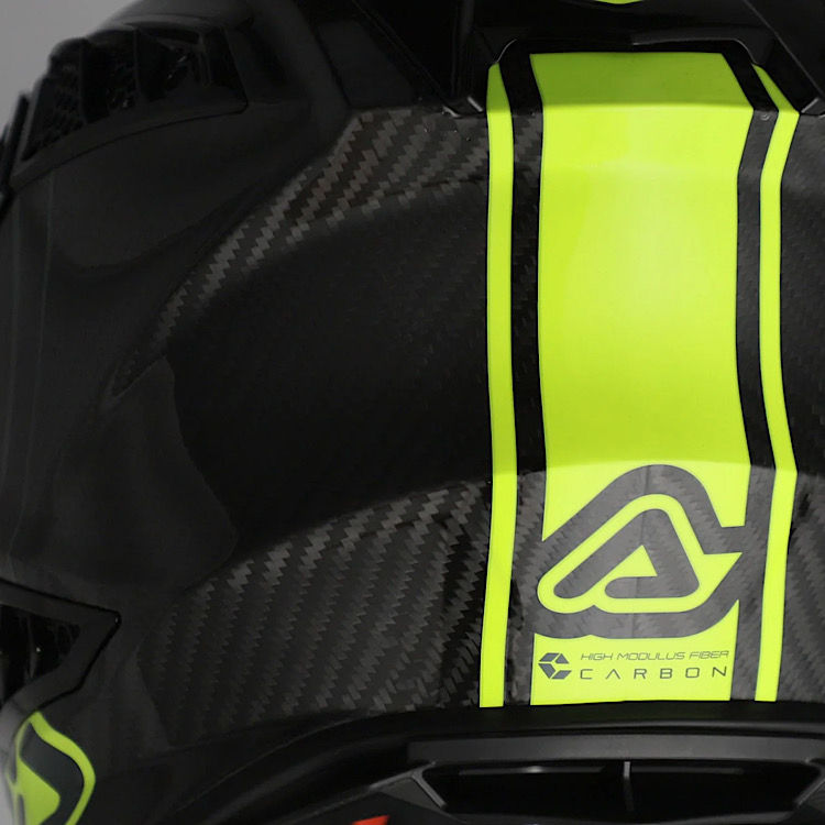 Thumbnail: Acerbis Airstrike-C Carbon Helmet Black/Flo Yellow