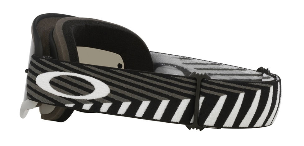 Thumbnail: Oakley O Frame Black Brutal MX Goggle Dark Grey Lens
