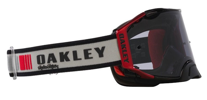 Thumbnail: Oakley Airbrake TLD Grey Blocks MX Goggle
